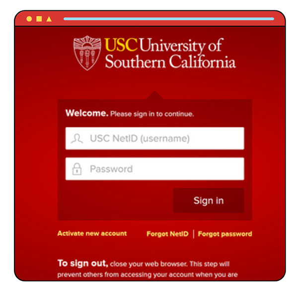 USC Portal