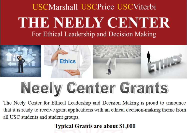 Applying for the Neely Center Grants Flier